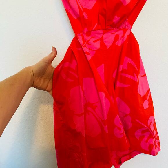 STAUD Georgia Floral Halter Romper - Picture 8 of 15